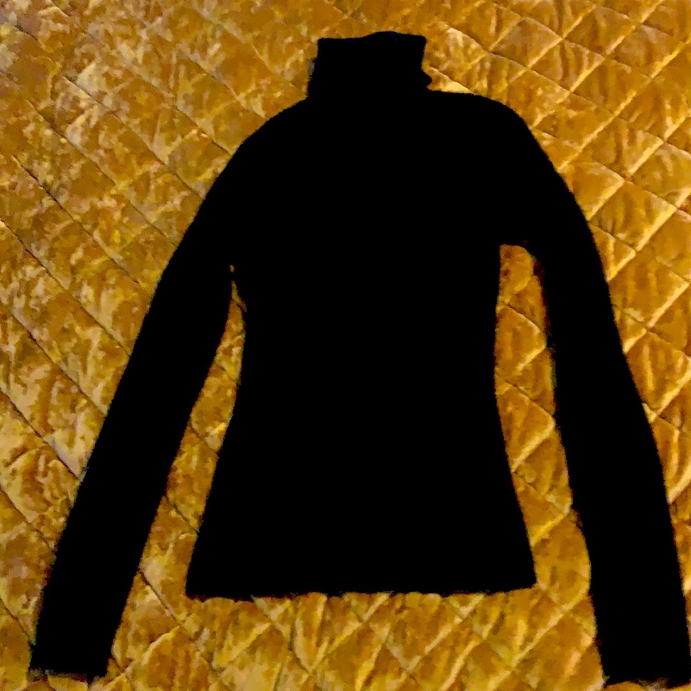COPY - Black turtleneck sweater cashmere